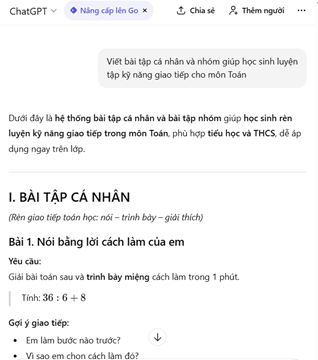 Bộ câu lệnh ChatGPT giúp giáo viên có thêm ý tưởng soạn bài siêu nhanh