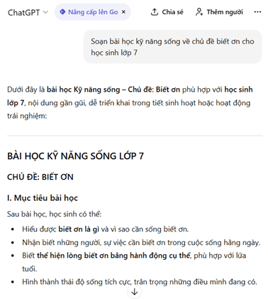 Bộ câu lệnh ChatGPT giúp giáo viên có thêm ý tưởng soạn bài siêu nhanh