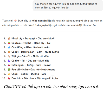 Cách sử dụng ChatGPT ở các bậc học khác nhau