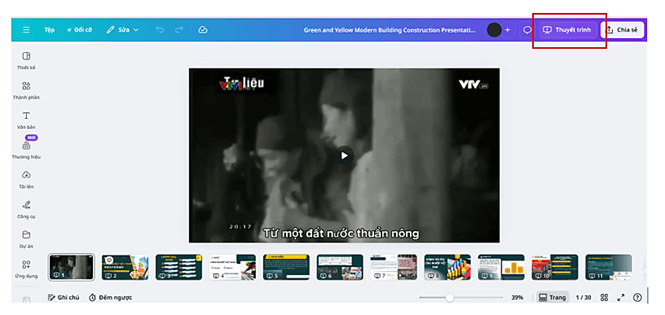 Hướng dẫn biến điện thoại thành remote chuyển silde thuyết trình trên Canva