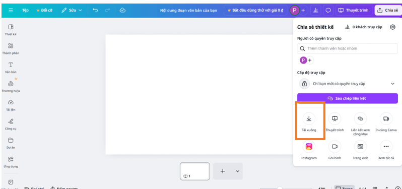 Hướng dẫn cơ bản về các công cụ thiết kế của Canva