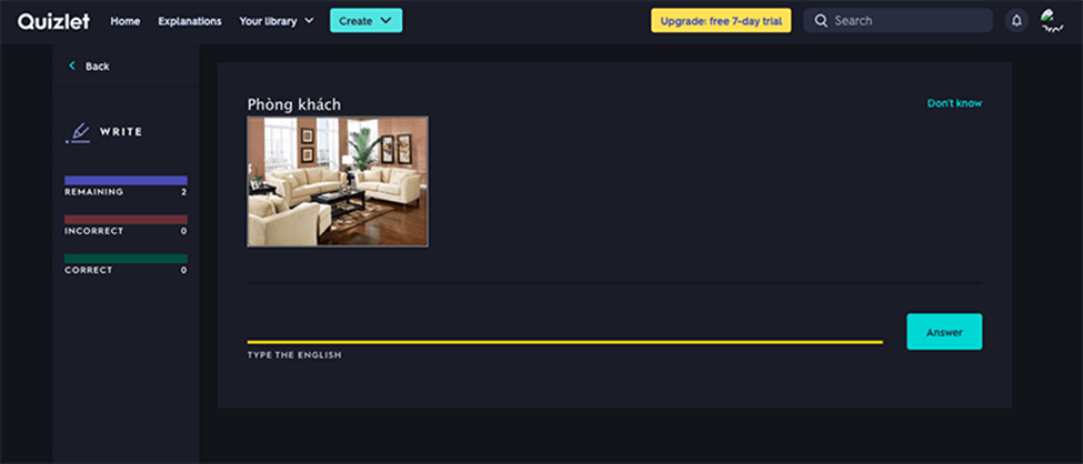 Hướng dẫn học từ vựng hiệu quả trên Quizlet