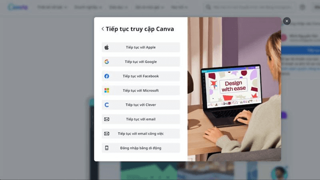 Hướng dẫn mở tài khoản Canva cho Giáo dục miễn phí