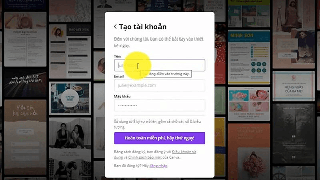 Hướng dẫn mở tài khoản Canva cho Giáo dục miễn phí