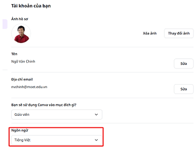 Hướng dẫn sử dụng Canva Pro Education để thiết kế