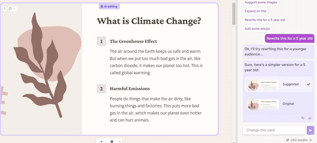 Hướng dẫn sử dụng gamma app trong giảng dạy