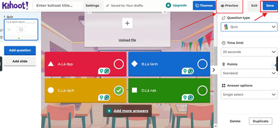 Hướng dẫn sử dụng Kahoot! tạo trò chơi trong giảng dạy