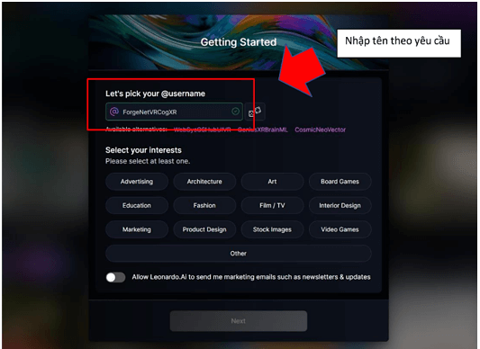 Hướng dẫn sử dụng Leonardo AI trong việc tạo hình ảnh