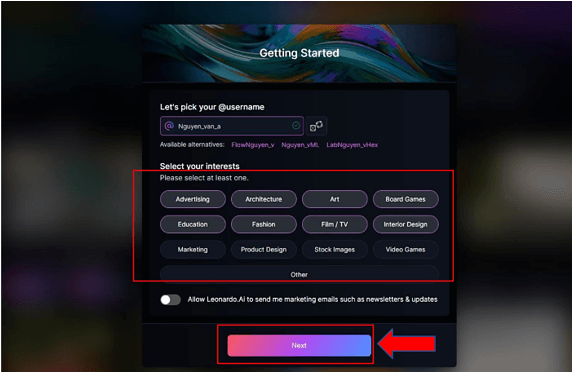 Hướng dẫn sử dụng Leonardo AI trong việc tạo hình ảnh
