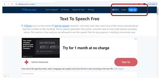 Hướng dẫn sử dụng TTS Free tạo văn bản thanh giọng nói