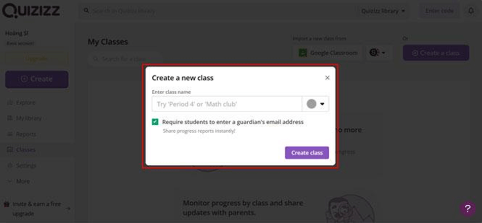Hướng dẫn tạo bài luyện, ôn thi, kiểm tra định kì trên Quizizz