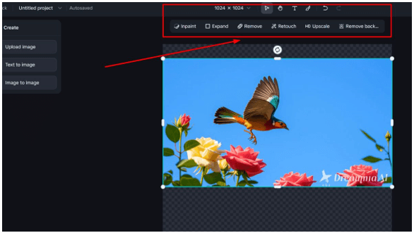 Hướng dẫn tạo hình ảnh qua ứng dụng Dreamina
