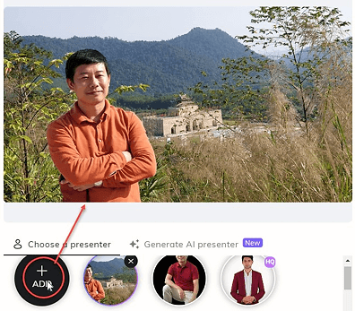 Hướng dẫn tạo nhân vật, MC từ ảnh chụp bằng AI trên DI-D