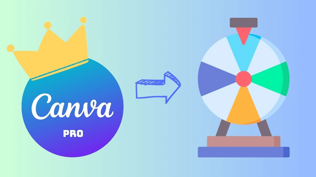 Hướng dẫn tạo trò chơi vòng quay may mắn trên Canva