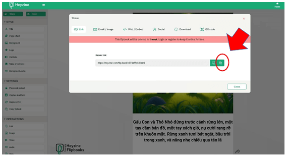 Hướng dẫn tạo truyện tranh trên Canva và Heyzine Flipbooks