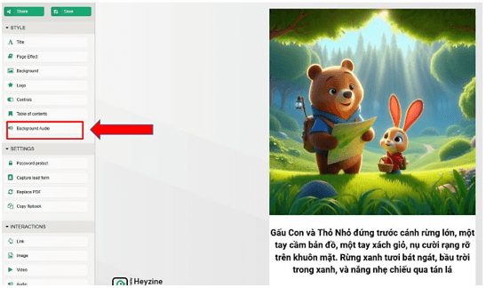 Hướng dẫn tạo truyện tranh trên Canva và Heyzine Flipbooks