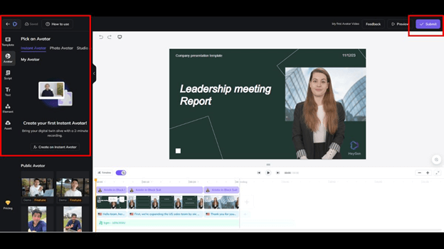 Hướng dẫn tạo video AI bằng HeyGenAI