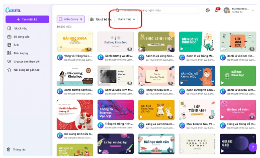 Hướng dẫn tìm kiếm kho video mẫu và định dạng phù hợp trên Canva