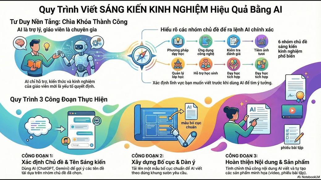 Hướng dẫn viết sáng kiến kinh nghiệm bằng AI