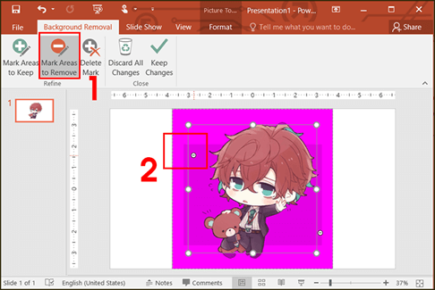 Hướng dẫn xóa nền ảnh trong PowerPoint