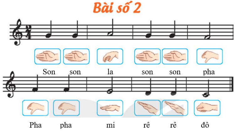 Đọc nhạc Bài số 2