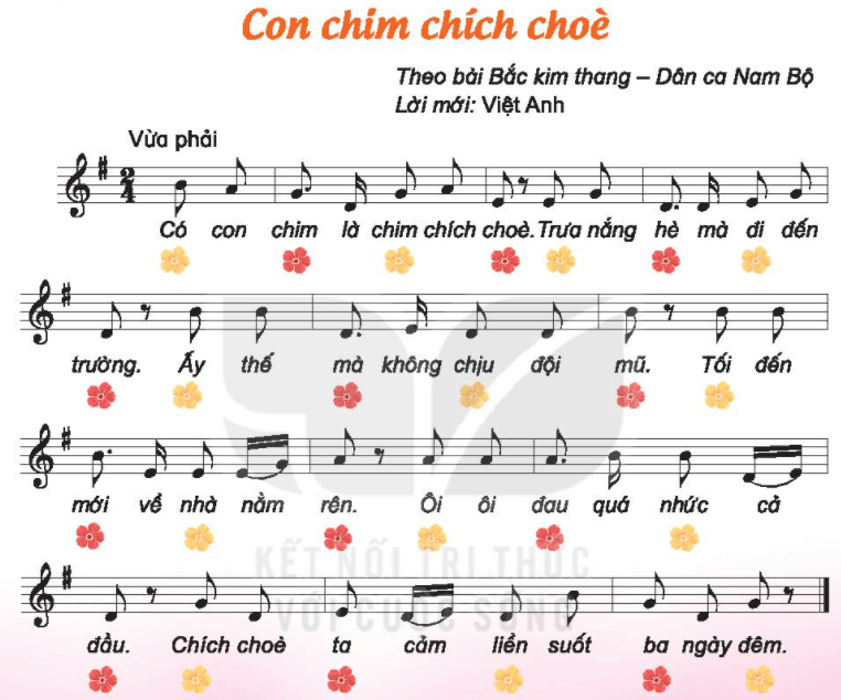 Hát: Con chim chích chòe