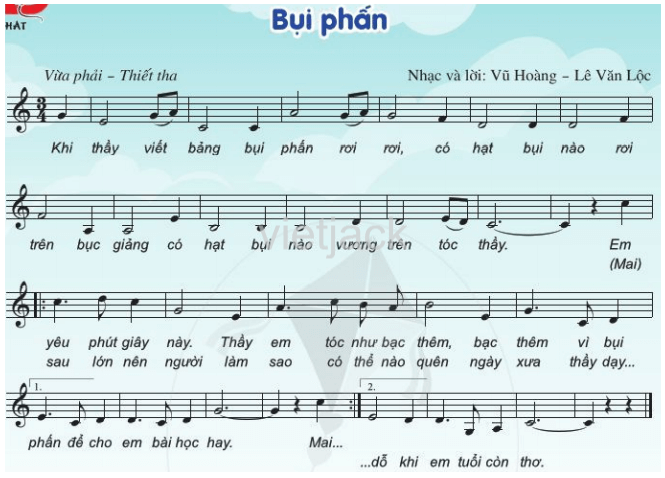 Bài hát Bụi phấn