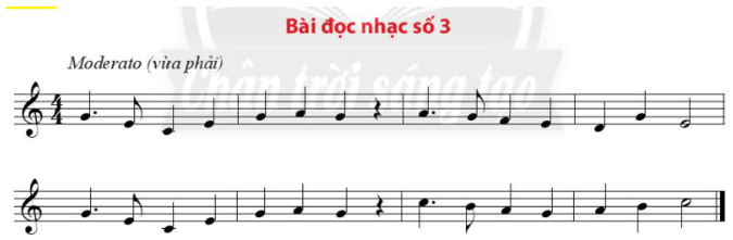 Bài đọc nhạc số 3