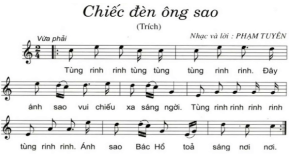 Âm nhạc lớp 8 Tập đọc nhạc số 1 Tiết 3: Mùa thu ngày khai trường