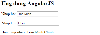 Thành phần Controller trong AngularJS