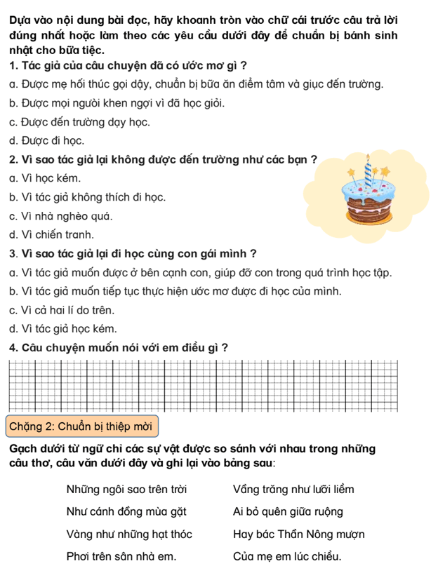 Bài tập cuối tuần Tiếng Việt lớp 3 Tuần 11 Chân trời sáng tạo có đáp án (có đáp án) | Đề kiểm tra cuối tuần Tiếng Việt lớp 3