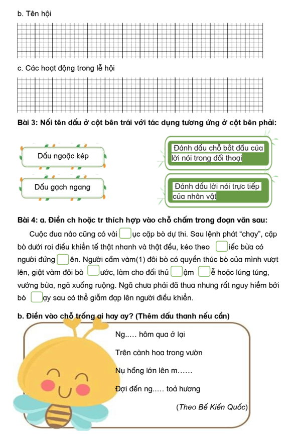 Bài tập cuối tuần Tiếng Việt lớp 3 Tuần 31 Kết nối tri thức (có đáp án) | Đề kiểm tra cuối tuần Tiếng Việt lớp 3