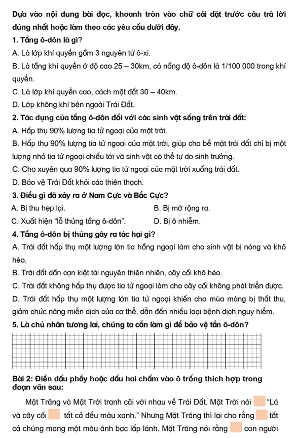 Bài tập cuối tuần Tiếng Việt lớp 3 Tuần 32 Kết nối tri thức (có đáp án) | Đề kiểm tra cuối tuần Tiếng Việt lớp 3