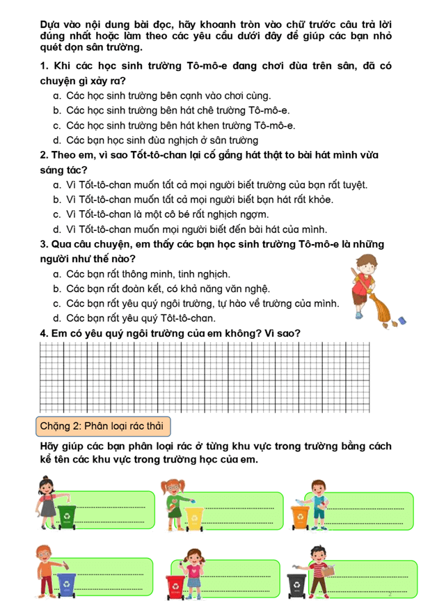 Bài tập cuối tuần Tiếng Việt lớp 3 Tuần 6 Kết nối tri thức (có đáp án) | Đề kiểm tra cuối tuần Tiếng Việt lớp 3