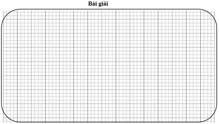 Bài tập cuối tuần Toán lớp 3 Tuần 12 Kết nối tri thức (có đáp án) | Đề kiểm tra cuối tuần Toán lớp 3