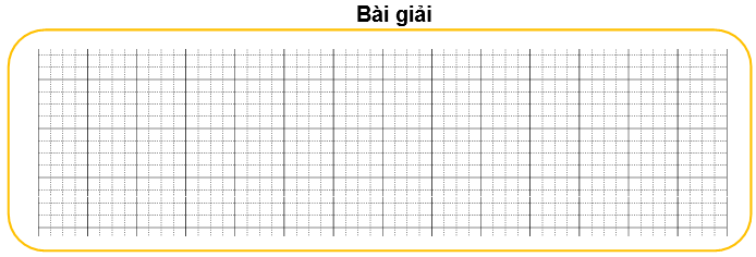 Bài tập cuối tuần Toán lớp 3 Tuần 13 Cánh diều (có đáp án) | Đề kiểm tra cuối tuần Toán lớp 3