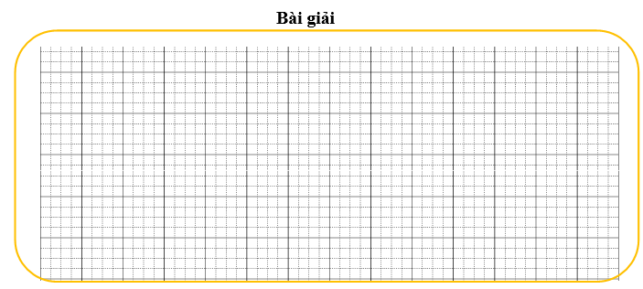 Bài tập cuối tuần Toán lớp 3 Tuần 16 Kết nối tri thức (có đáp án) | Đề kiểm tra cuối tuần Toán lớp 3