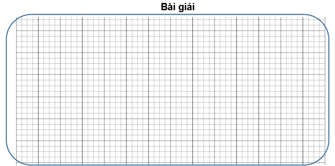 Bài tập cuối tuần Toán lớp 3 Tuần 17 Cánh diều (có đáp án) | Đề kiểm tra cuối tuần Toán lớp 3