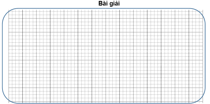 Bài tập cuối tuần Toán lớp 3 Tuần 17 Cánh diều (có đáp án) | Đề kiểm tra cuối tuần Toán lớp 3