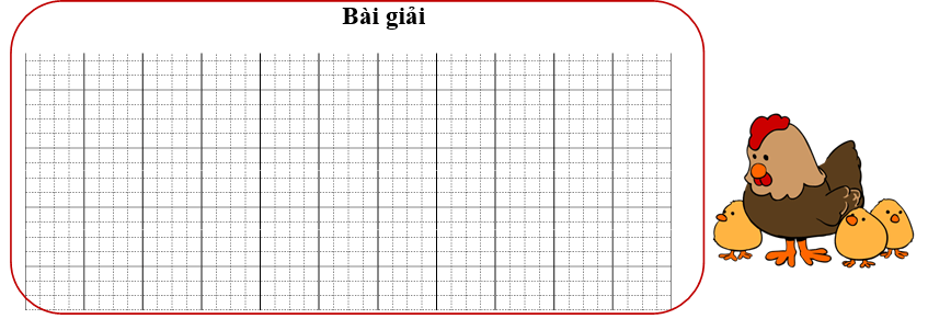 Bài tập cuối tuần Toán lớp 3 Tuần 17 Chân trời sáng tạo (có đáp án) | Đề kiểm tra cuối tuần Toán lớp 3