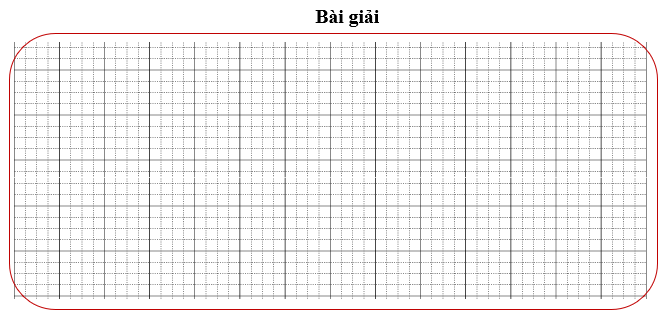 Bài tập cuối tuần Toán lớp 3 Tuần 21 Cánh diều (có đáp án) | Đề kiểm tra cuối tuần Toán lớp 3