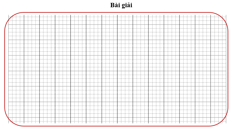 Bài tập cuối tuần Toán lớp 3 Tuần 21 Chân trời sáng tạo (có đáp án) | Đề kiểm tra cuối tuần Toán lớp 3