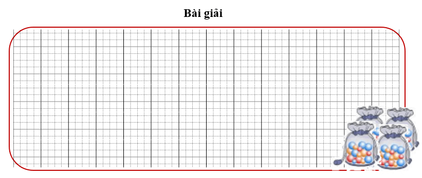 Bài tập cuối tuần Toán lớp 3 Tuần 23 Chân trời sáng tạo (có đáp án) | Đề kiểm tra cuối tuần Toán lớp 3