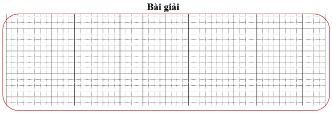 Bài tập cuối tuần Toán lớp 3 Tuần 27 Cánh diều (có đáp án) | Đề kiểm tra cuối tuần Toán lớp 3