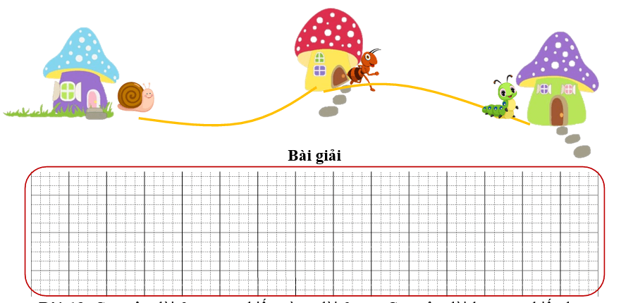 Bài tập cuối tuần Toán lớp 3 Tuần 3 Chân trời sáng tạo (có đáp án) | Đề kiểm tra cuối tuần Toán lớp 3