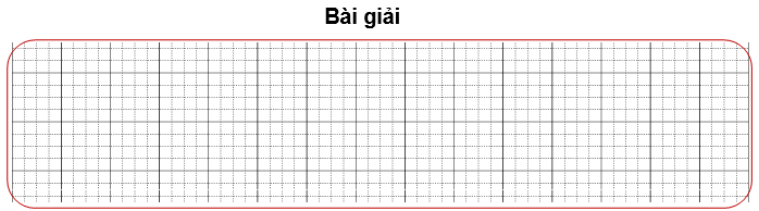 Bài tập cuối tuần Toán lớp 3 Tuần 4 Cánh diều (có đáp án) | Đề kiểm tra cuối tuần Toán lớp 3