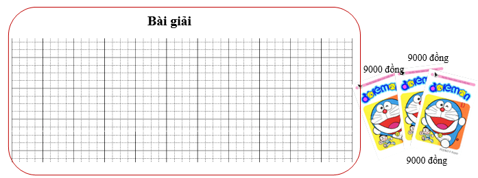 Bài tập cuối tuần Toán lớp 3 Tuần 5 Cánh diều (có đáp án) | Đề kiểm tra cuối tuần Toán lớp 3