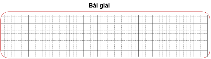 Bài tập cuối tuần Toán lớp 3 Tuần 6 Cánh diều (có đáp án) | Đề kiểm tra cuối tuần Toán lớp 3