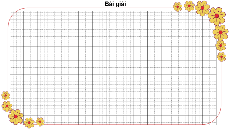 Bài tập cuối tuần Toán lớp 3 Tuần 6 Cánh diều (có đáp án) | Đề kiểm tra cuối tuần Toán lớp 3