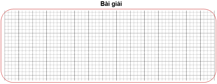 Bài tập cuối tuần Toán lớp 3 Tuần 8 Cánh diều (có đáp án) | Đề kiểm tra cuối tuần Toán lớp 3